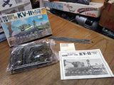 Vtg NOS Open Box Fujimi KV-II Late Type Russian Heavy Tank 1:76 Scale Model Kit