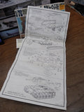 Vtg NOS Open Box Fujimi KV-II Late Type Russian Heavy Tank 1:76 Scale Model Kit