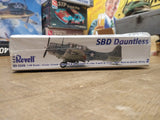 Vtg NOS Open Box Revell SBD Dauntless Navy Dive Bomber Plane Model Kit 1:48 Scal