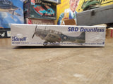 Vtg NOS Open Box Revell SBD Dauntless Navy Dive Bomber Plane Model Kit 1:48 Scal