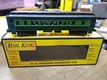 Vtg MTH Rail King Crescent Limited O27 6240-2 Madison Coach Car Train