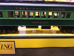 Vtg MTH Rail King Crescent Limited O27 6240-2 Madison Coach Car Train