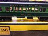 Vtg MTH Rail King Crescent Limited O27 6240-2 Madison Coach Car Train