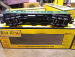 Vtg MTH Rail King Crescent Limited O27 6240-2 Madison Coach Car Train