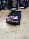 NOS 2017 Zippo Made In USA Flag Cigarette Lighter w/Box