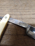 Vtg F.A. Clauberg's Tonsorial Gem Straight Razor Nice 5.5" Blade Made in Germany