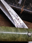 Vtg Geo. Worthington Co. Straight Razor Nice 5.5" Blade & Scales Cleveland Ohio