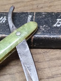Vtg Geo. Worthington Co. Straight Razor Nice 5.5" Blade & Scales Cleveland Ohio