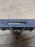 1898 Vtg Antique Stanley Cast Iron Clamp On Bubble Level Tools Woodworking Carpe