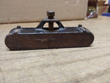 1898 Vtg Antique Stanley Cast Iron Clamp On Bubble Level Tools Woodworking Carpe