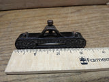 1898 Vtg Antique Stanley Cast Iron Clamp On Bubble Level Tools Woodworking Carpe