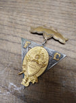 Vtg 1874 Knights Of Pythias Esto Perpetua (Let It Be Perpetual ) Brass Medal