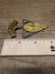 Vtg 1874 Knights Of Pythias Esto Perpetua (Let It Be Perpetual ) Brass Medal