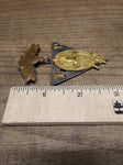 Vtg 1874 Knights Of Pythias Esto Perpetua (Let It Be Perpetual ) Brass Medal