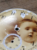 Vtg 5 Pc Mechanical Watch Parts and Dial Lot 3 x Elgin New England Hampden