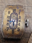 Vtg 5 Pc Mechanical Watch Parts Lot Waltham Aureoli Sussex Sirom Hampden 10K GF