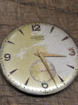 Vtg 5 Pc Mechanical Watch Parts Lot Waltham Aureoli Sussex Sirom Hampden 10K GF