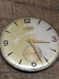 Vtg 5 Pc Mechanical Watch Parts Lot Waltham Aureoli Sussex Sirom Hampden 10K GF