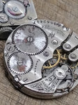 Vtg 5 Pc Mechanical Watch Parts Lot Waltham Aureoli Sussex Sirom Hampden 10K GF