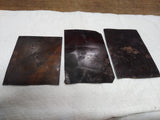 Vtg 3 Pc Civil War Era Tin Type Photograph Lot Woman Man Baby Family Posing
