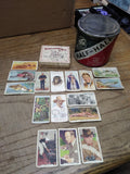 Vtg Tobacciana Lot Half and Half Tin English Ovals Wills Players Gallaher Cards