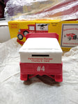 Vtg Honest Charlie Speed Shop Die Cast Red 1931 Ford Truck Coin Bank 1/25 w/Box!