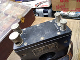 Vtg U.S Navy Dept. Weston Current Transformer Model #461 No.9928 Type 4 2500 V
