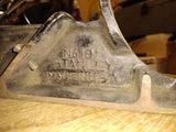 Vtg STANLEY No. 191 Rabbet Filletster Hand Plane Body Carpentry Woodworking USA
