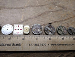 Vtg 35+ Pc Watch Parts Repair Lot Elgin Bulova Trinity Riviera Dials Movements