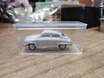 Vtg EKO SAAB 96 1/86 Scale Toy Micro Car in Display Case Made In Spain 1.75 Inch