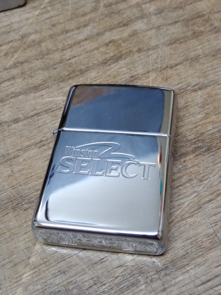 Vtg Unfired 1994 Zippo Cigarette Lighter Winston Select Polished