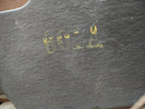 Vtg Emerson Radio and Phonograph Model 607 Tube Radio Wood Cabinet Powers Up