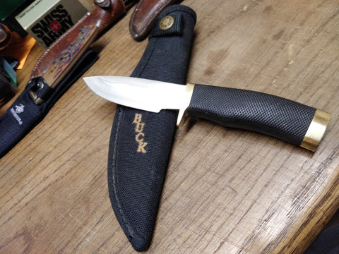 Vtg Buck USA 692 Fixed Blade Vanguard Hunting Everyday Carry Knife Orig Sheath