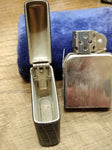 Vtg Champ Cigarette Lighter Faux Alligator Made In Austria Nice Shape!