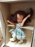 Vtg Nancy Ann Storybook Doll Lot Dolls Of The Day Monday's Child Fare Of Face OB