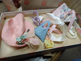 Vtg Nancy Ann Storybook Doll Lot Dolls Of The Day Monday's Child Fare Of Face OB