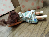Vtg Nancy Ann Storybook Doll Lot Dolls Of The Day Monday's Child Fare Of Face OB