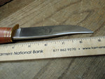 Vtg American Mint Wild West Buffalo Bill Fixed Blade 9 inch Bowie Knife No. 1