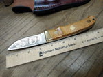 Vtg Schrade+ USA Hunter Knife North American Hunting Club Heritage Collection