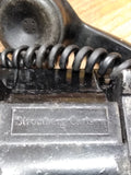 Vtg Stromberg Carlson Black Rotary Dial Desk Table Top Telephone Metal 1940's