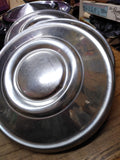 Vtg Set Of 4 10" Poverty Dog Dish Hubcaps Datsun Pickup Truck chevy ford dodge