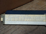 Vtg 1947 Keuffel & Esser K & E Slide Rule with Leather Case #4081 3 Made In USA