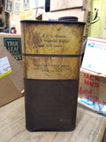 Vtg Cruiser 2 Gallon 100% Pure Pennsylvania Motor Oil Can Petroliana Man Cave