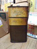 Vtg Cruiser 2 Gallon 100% Pure Pennsylvania Motor Oil Can Petroliana Man Cave