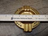 Vtg Gable Lumber Company Metal Ashtray Paint and Roofing Ph# 3131 Greensburg Pa