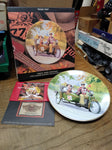 Vtg Harley Davidson Motorcycle Road Trip Collectors Plate 1995 Great Times w/Box