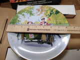 Vtg Harley Davidson Motorcycle Road Trip Collectors Plate 1995 Great Times w/Box