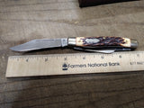 Vtg Schrade Cutlery Uncle Henry Gift Set 164 Badger 885 Premium Stockman Knife