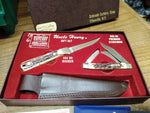 Vtg Schrade Cutlery Uncle Henry Gift Set 164 Badger 885 Premium Stockman Knife