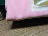 Vtg 1967 Mattel Liddle Kiddles Pink Collector's Case With 5 Dolls 14" x 10"